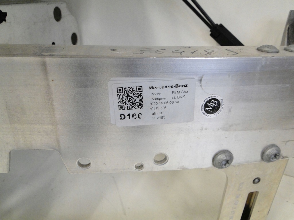 фото №11, Mercedes pas передний усилитель перед c klasa 206 w206 a2066201400