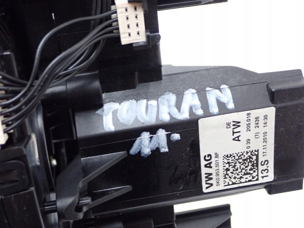 фото №14, Рычаг переключатель лента комбинированный 5k0953501bf vw touran i ii 1t 11r