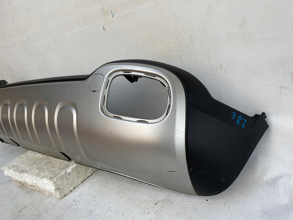 фото №8, Fiat panda iii 3 cross 12- дифузор накладка спойлер бампера задня 735599056