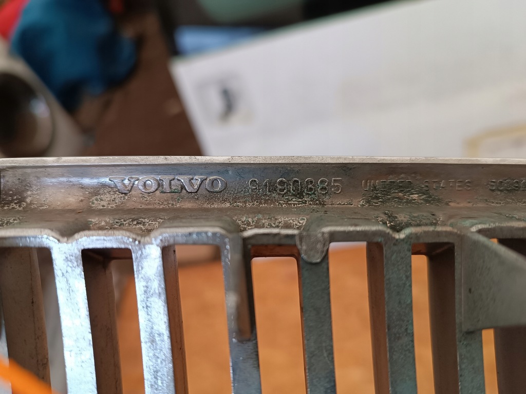 фото №8, Решётка решётка радиатора решётка радиатора бампера перед 9190385 volvo v70 ii 2