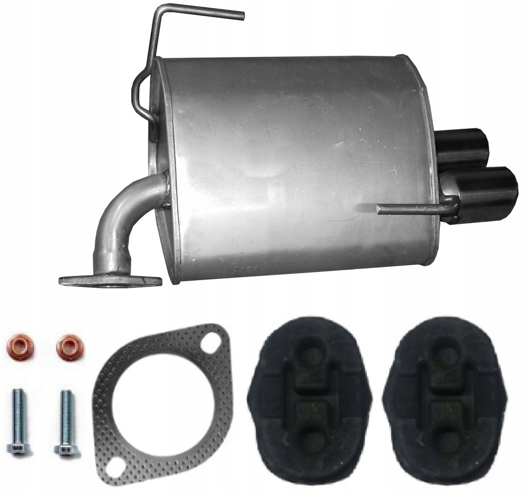 фото №6, Subaru impreza 2.5 wrx sti гасник кінцевий