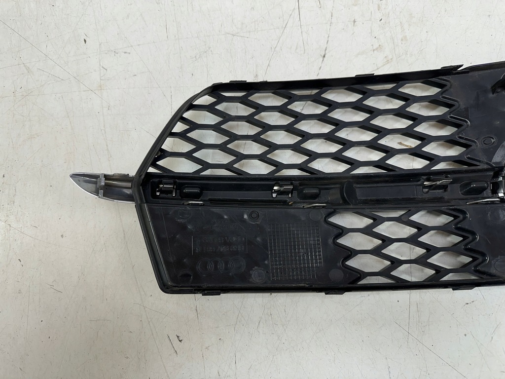 фото №9, Решітка бампера ліва audi q5 sq5 s-line 8r0 satyna pdc 8r0807681s