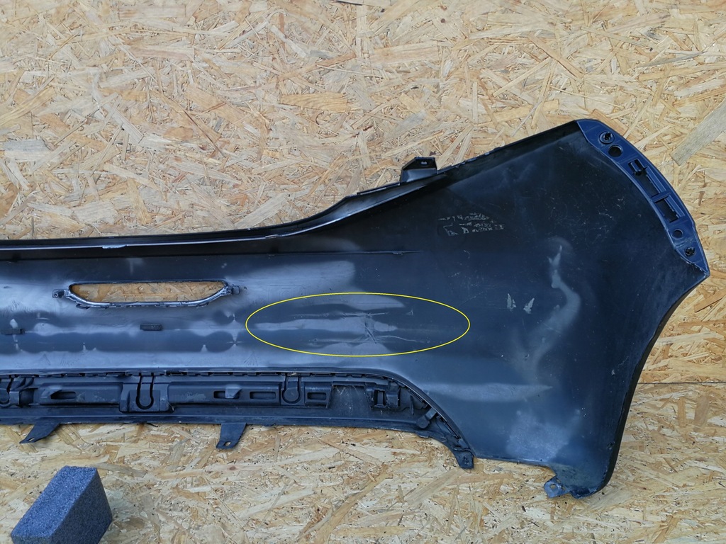 фото №11, Peugeot 208 i 11- бампер задняя задний 9676505677