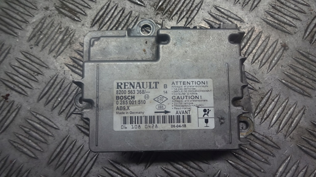 фото №1, Модуль подушка безопасности renault clio iii 1.5 dci 8200563368