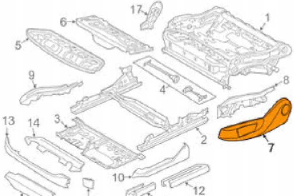 фото №8, Bmw 5 f10 передний левый чехол na сиденье новый оригинальный 52107318975