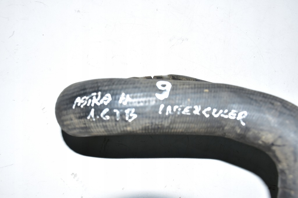 фото №3, Opel astra h 1.6 t труба шланг интеркулер