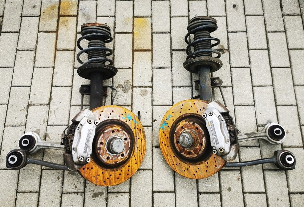 фото №1, Mercedes slk w171 r171 3.5 v6 mcperson правый перед + рычаги диск 340mm