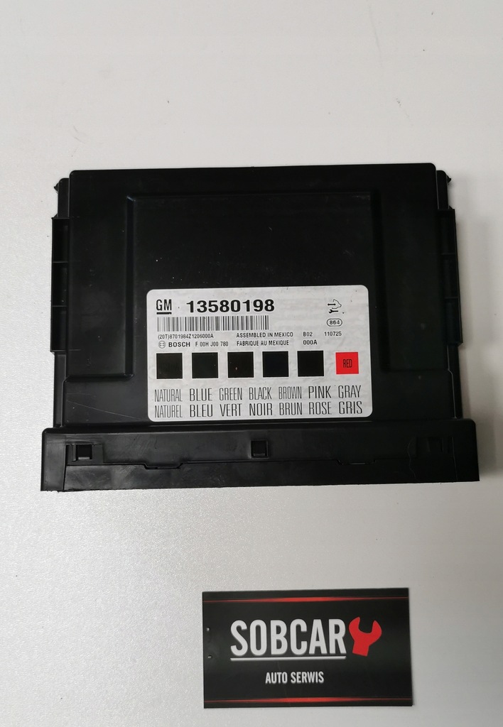 фото №1, Модуль блок управления комфорта 13580198 opel