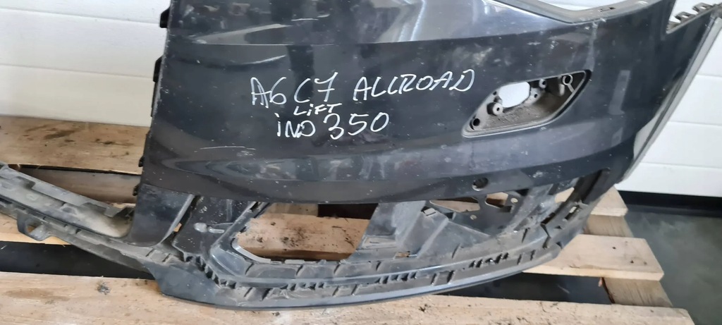 фото №7, A6 c7 4g lift allroad бампер перед передний левая сторона