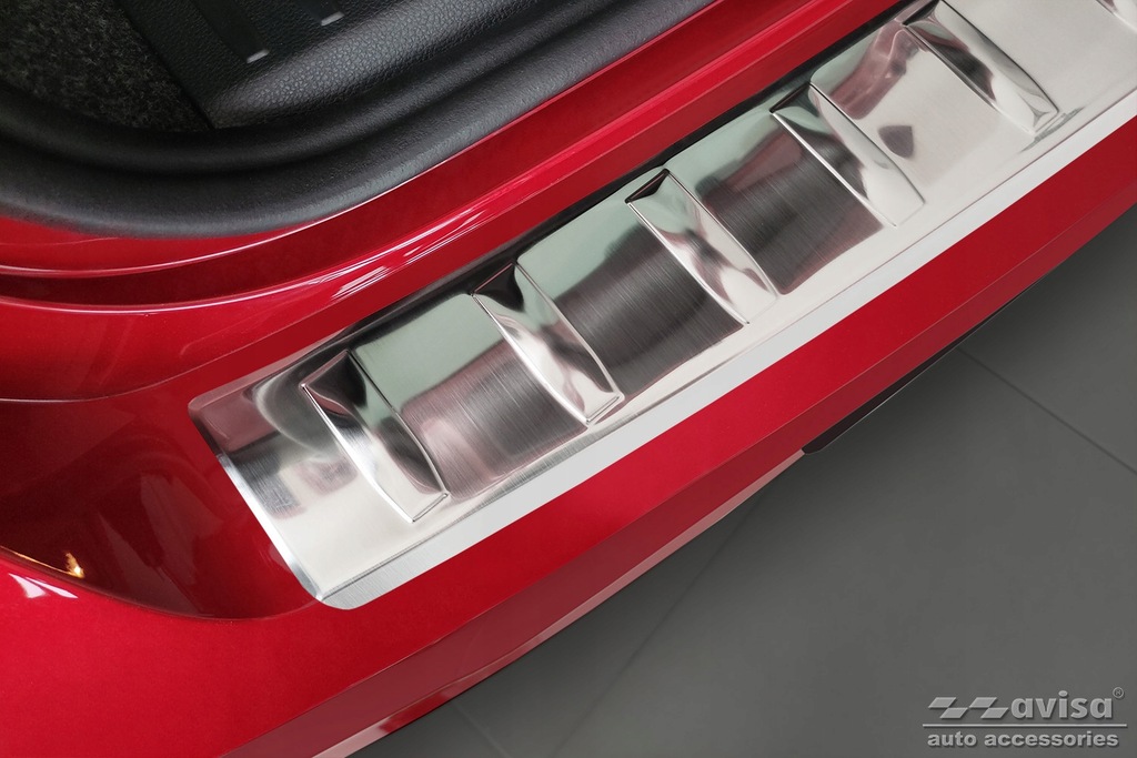 фото №16, Накладка na бампер задний seat ibiza 5 сталь