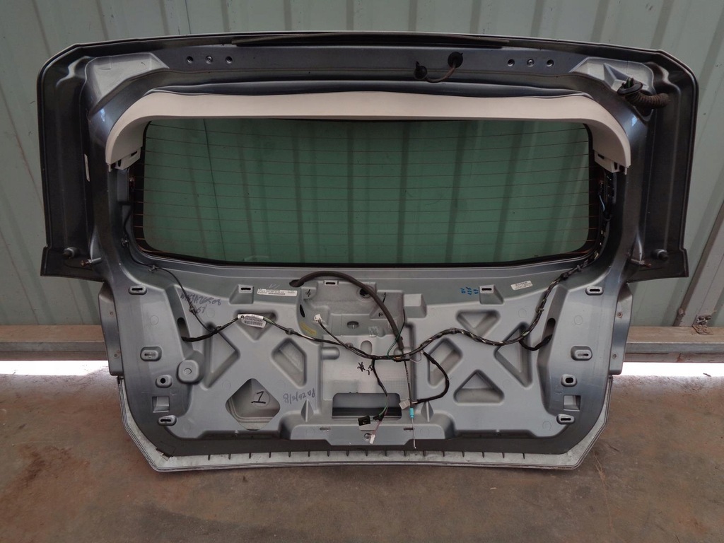 фото №12, Кришка багажника задня dodge journey 2008r. silver steel