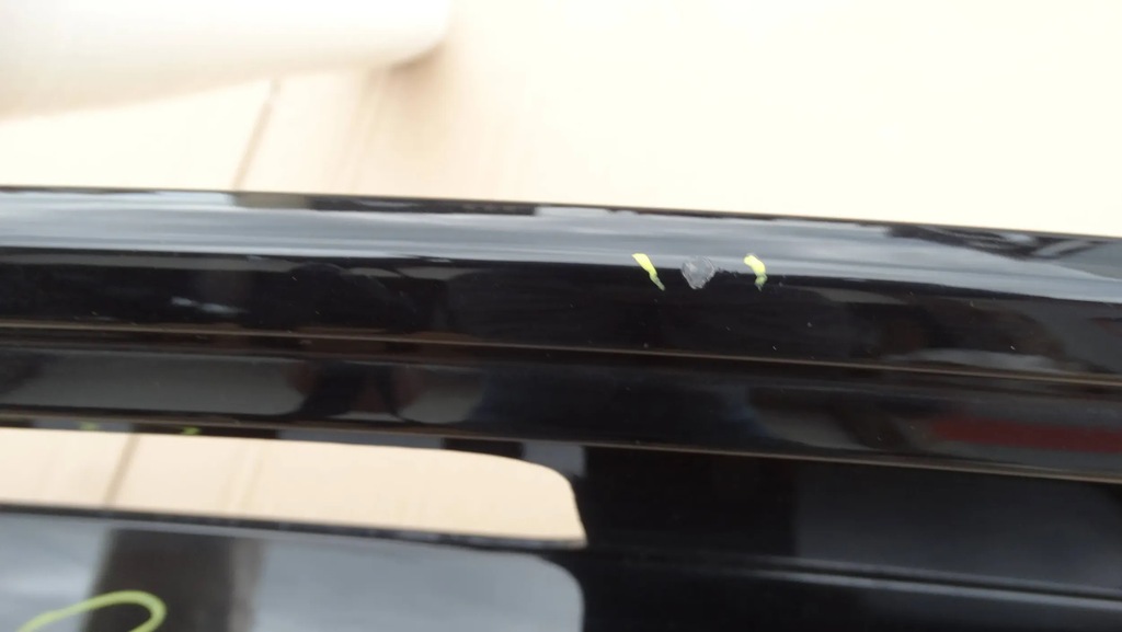 фото №6, Диффузор накладка бампера задняя 5g6807568t vw golf vii r-line