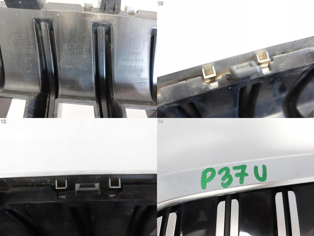 Bmw 3 g20 g21 lci рестайлинг  m-pakiet 22- решётки радиатора решётка радиатора решётка  решётка бампер перед Оригинал