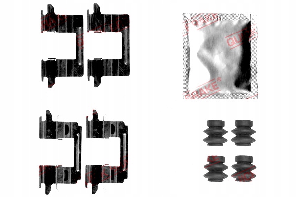 фото №2, Набор монтажный тормозных колодок задняя nissan leaf renault koleos ii suzuki