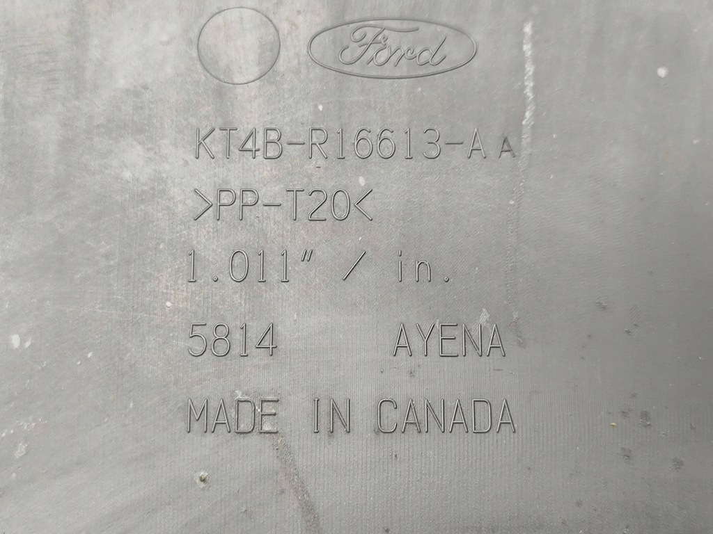 фото №7, Ford edge ii 2019 защита поперечина передний