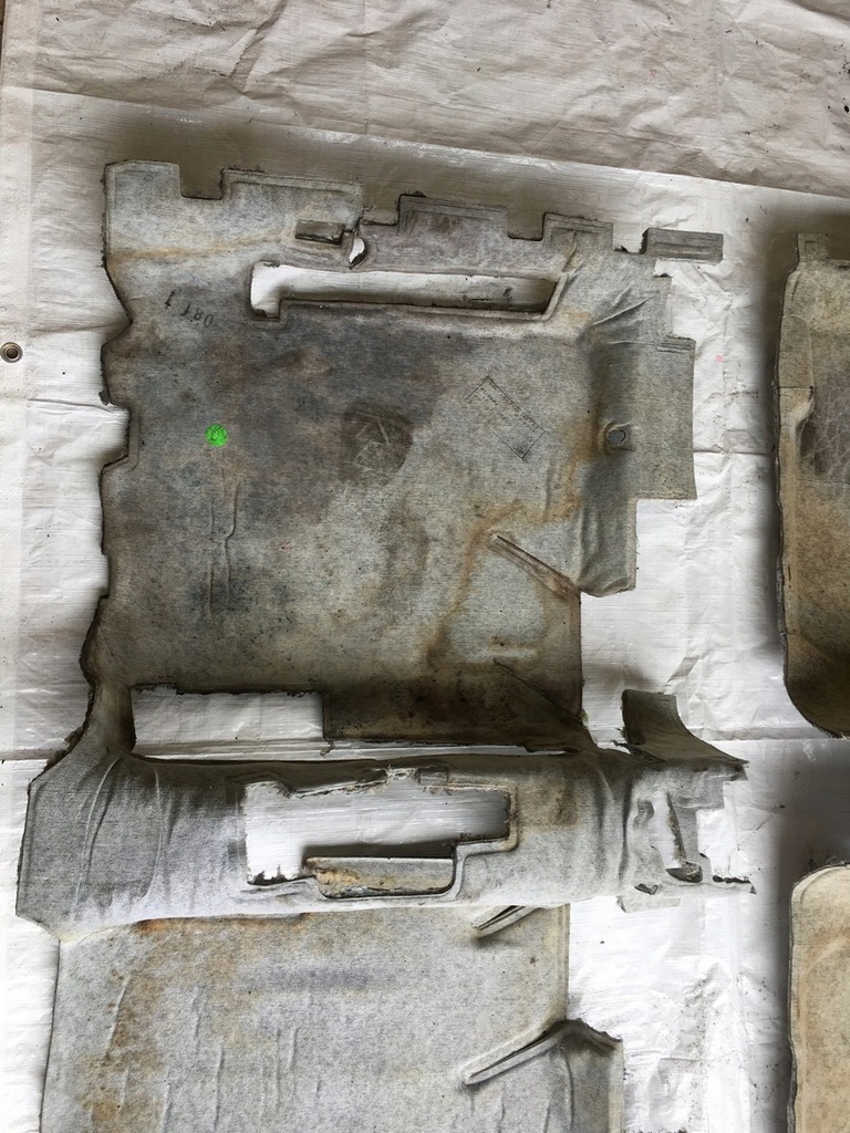 фото №6, Шумоизоляция пол войлок мат vw new beetle задняя