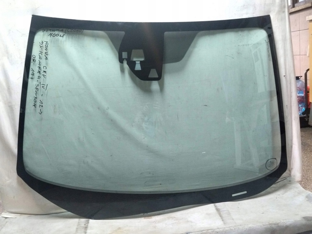 фото №1, Скло передня honda crv iv 2012- 3x камера датчик