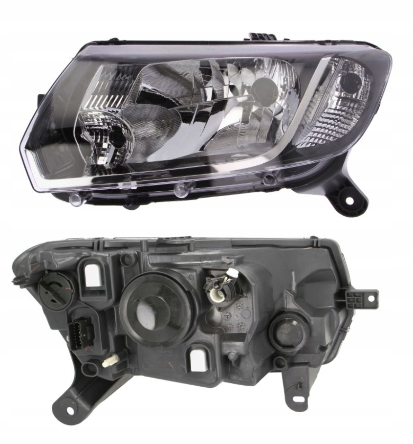 фото №1, Лампа dacia sandero i 10.12- фара лівий