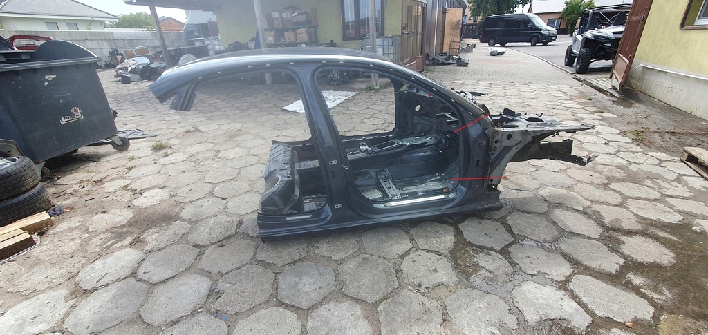 фото №1, Чверть правий перед передня лонжерон підкрилок audi a4 b8 чверть