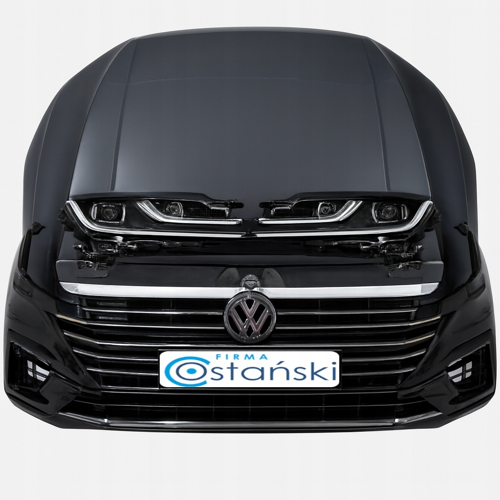 фото №1, Vw arteon r-line kompletny перед бампер капот крыло усилитель