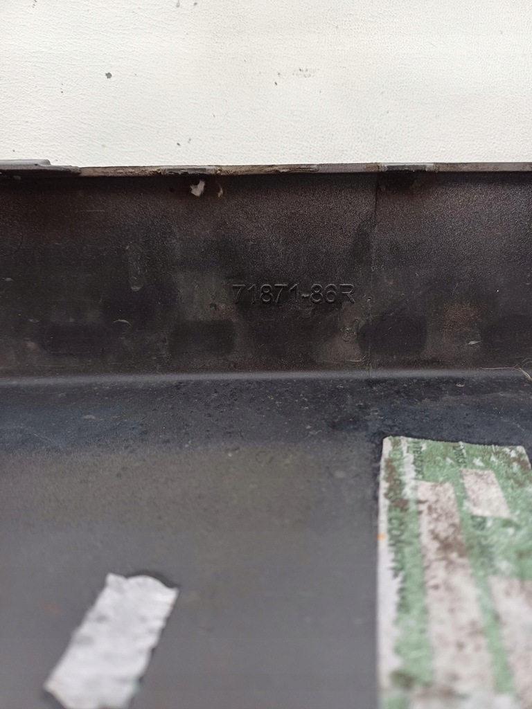 фото №10, Накладка диффузор бампера задняя suzuki vitara ii