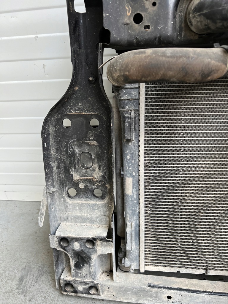 фото №8, Pas передній радіатор fiat 500 1.3 d