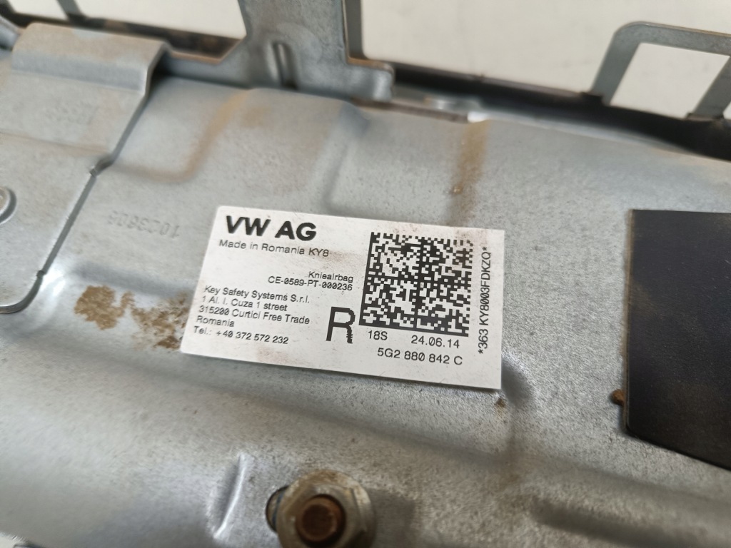 Купить Подушка коленная seat leon vw golf skoda octavia audi a3 подушка безопасности 5g2880842c