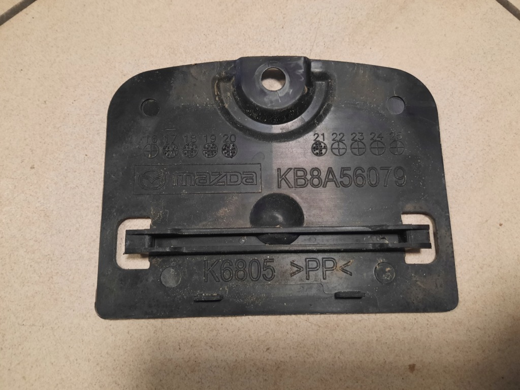 фото №1, Mazda cx-5 ii 17- заглушка захист бампера передній kb8a56079