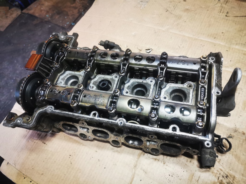 фото №1, Mercedes w203 clk w211 slk r171 1.8k 16v 163km 184km головка r2710161501