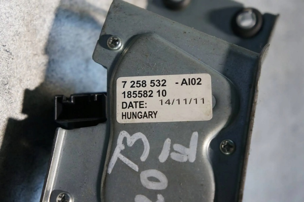 фото №6, Моторчик двірники задня задній кришки bmw 1 f20 f21 7258532