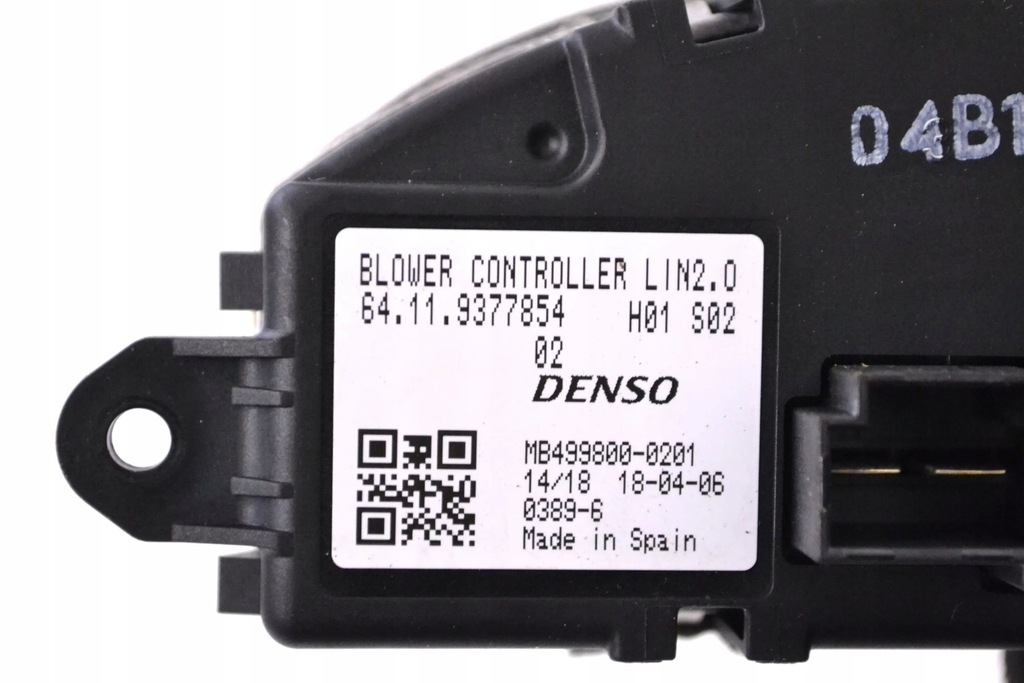 фото №5, Mini one - cooper f56 f55 2018 резистор / резистор вентилятор обдув