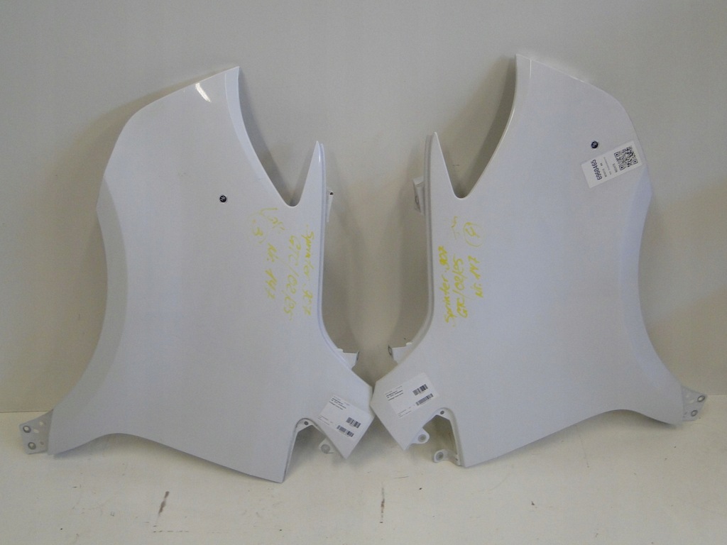 фото №13, Mercedes крыло передний правый перед белый 147 sprinter w907 907 w910 910