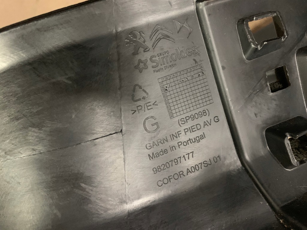 фото №2, Citroen ds3 crossback захист поріг лівий перед