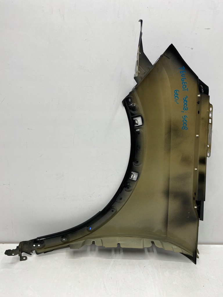 фото №7, Peugeot 3008 5008 крыло правый перед передний