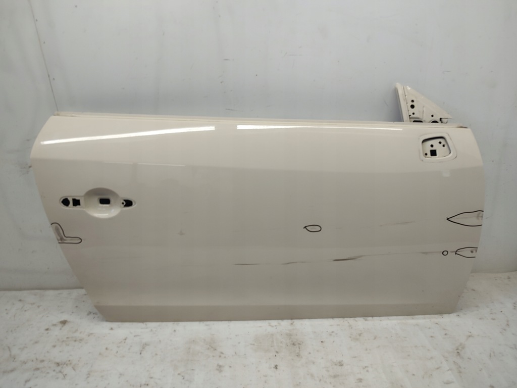 фото №1, Двері перед праве renault megane iii cc cabrio 801100011r