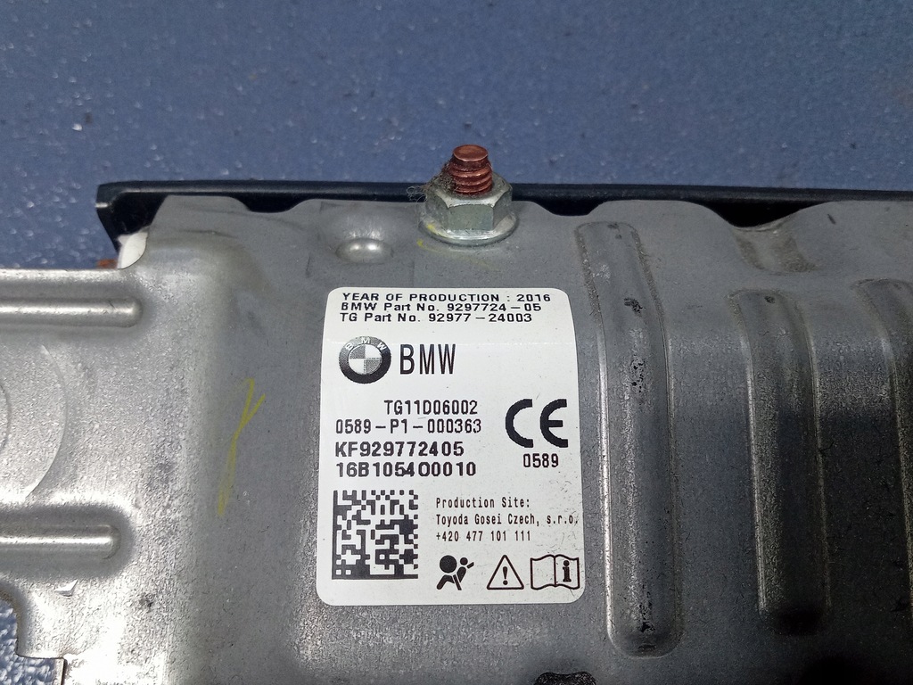 фото №6, Bmw 7 g11 g12 подушка безопасности коленный 9297724