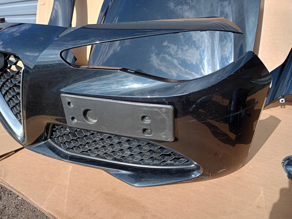 фото №6, Капот бампер крылья лампы pas перед радиатор alfa romeo giulia 2.2d