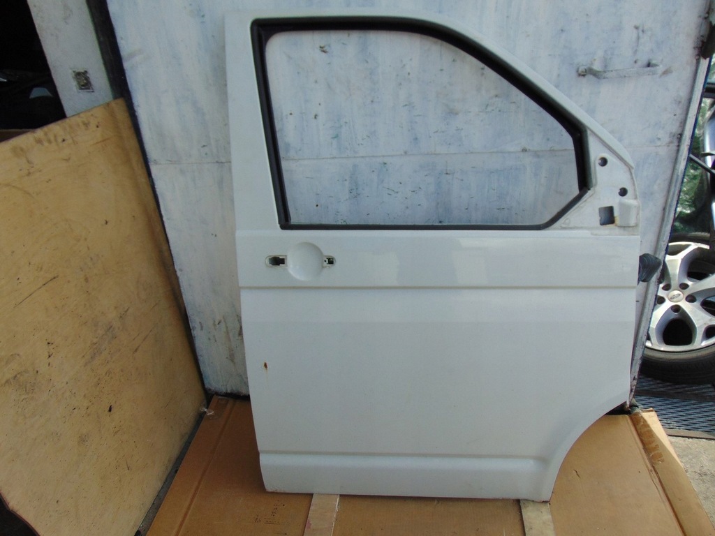 фото №1, Дверь правый перед vw transporter t5 белый