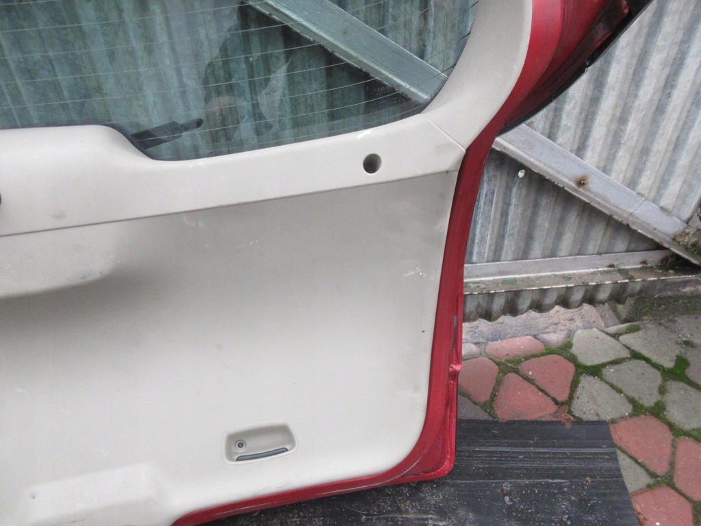 фото №8, Renault scenic ii lift teb76 кришка багажника багажника