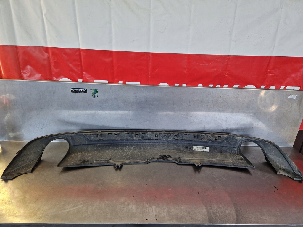 фото №6, Спойлер накладка бампера задня audi a5 ii s-line 16- 8w6807521c