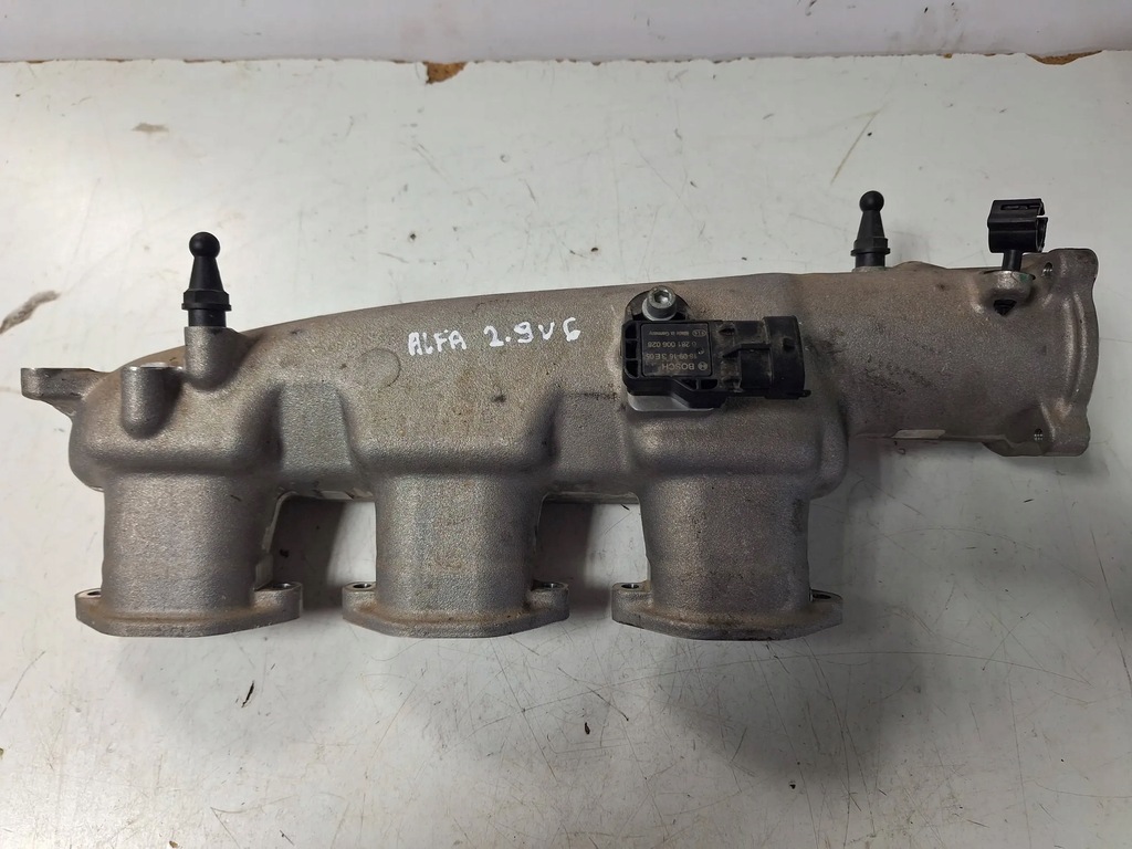 фото №1, Коллектор всасывающий правый 323774 alfa romeo giulia qv 2.9i