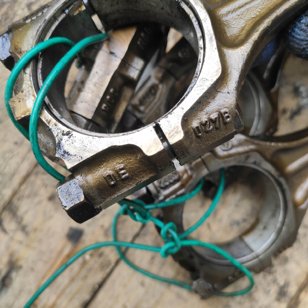 фото №7, Поршень шатун 027b audi vw 1.8 20v