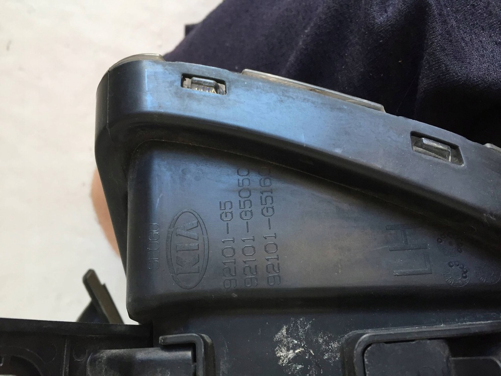 фото №8, Kia niro лампа перед правая левая комплект 92101-g5050 92102-g5050