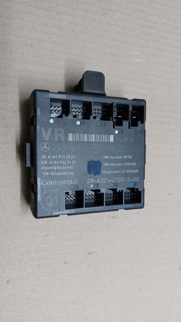 фото №1, Модуль блок управления дверь mercedes-benz оригинальный номер a1669006602