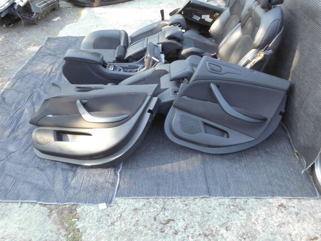 фото №5, Сиденье полукожа citroen c5 iii kombi обшивки кожа