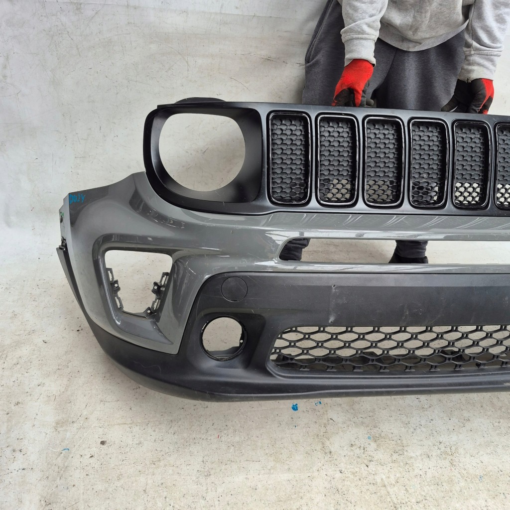 фото №4, Jeep renegade lift 2018- бампер перед передний решётка радиатора 52120514