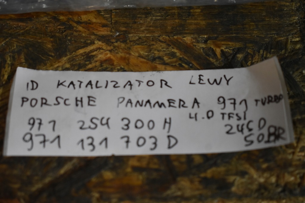 фото №6, Idealny каталізатор лівий porsche panamera 971 4.0 tfsi turbo 1