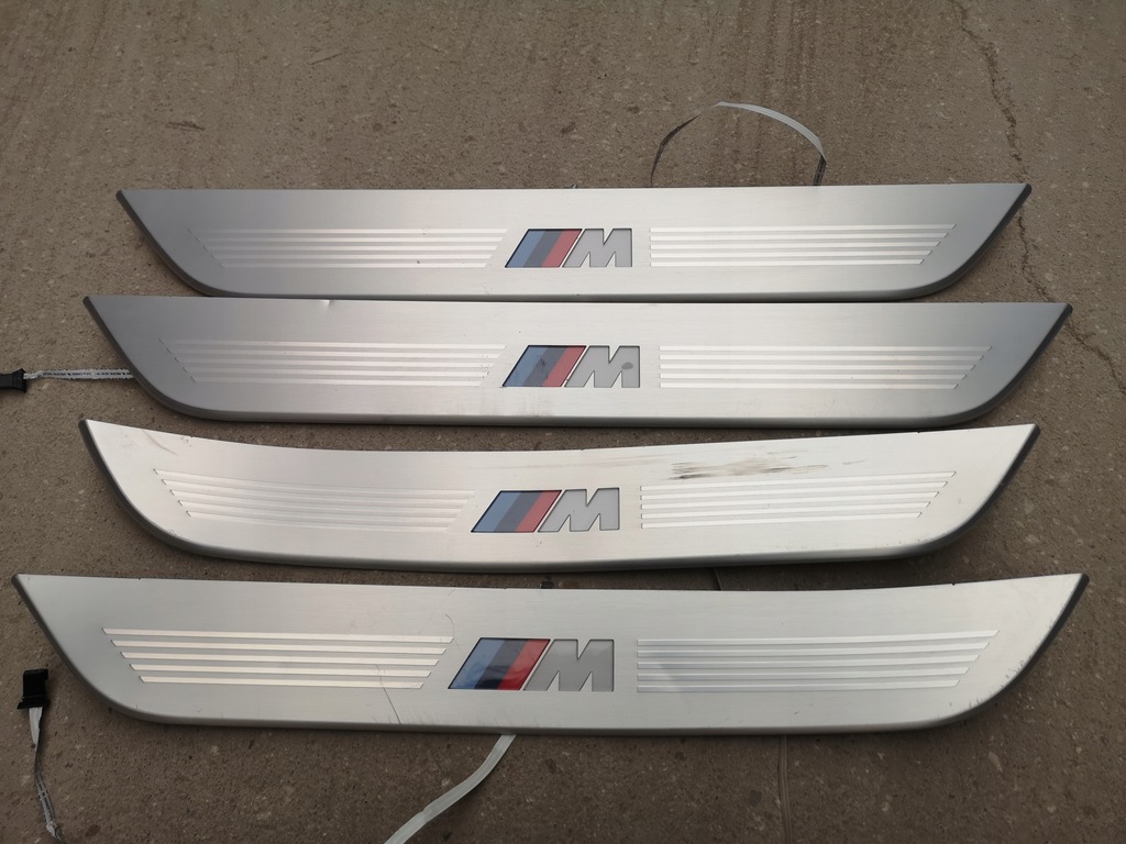 фото №1, Накладки захист поріг bmw g11 led m-pakiet