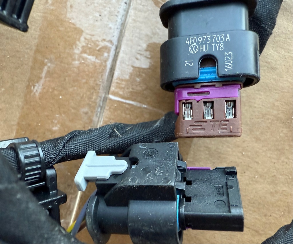 фото №7, Audi q8 4mn жгут кабели электропроводка бампер перед передняя pdc 4m8971095hf