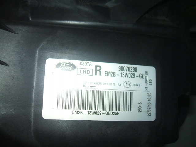 фото №7, Ford s-max mk2 galaxy mk4 led лампа ліва права лампи